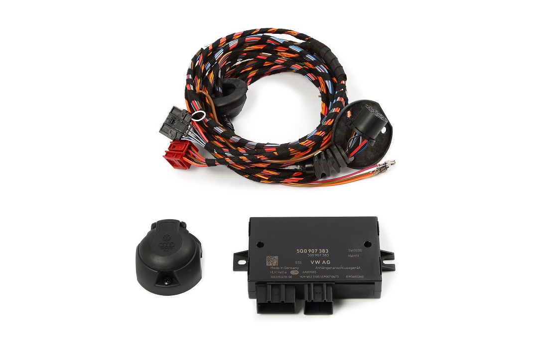 Zapojení elektroinstalace tažného zařízení