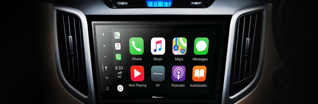 Montáž multimédií v autě